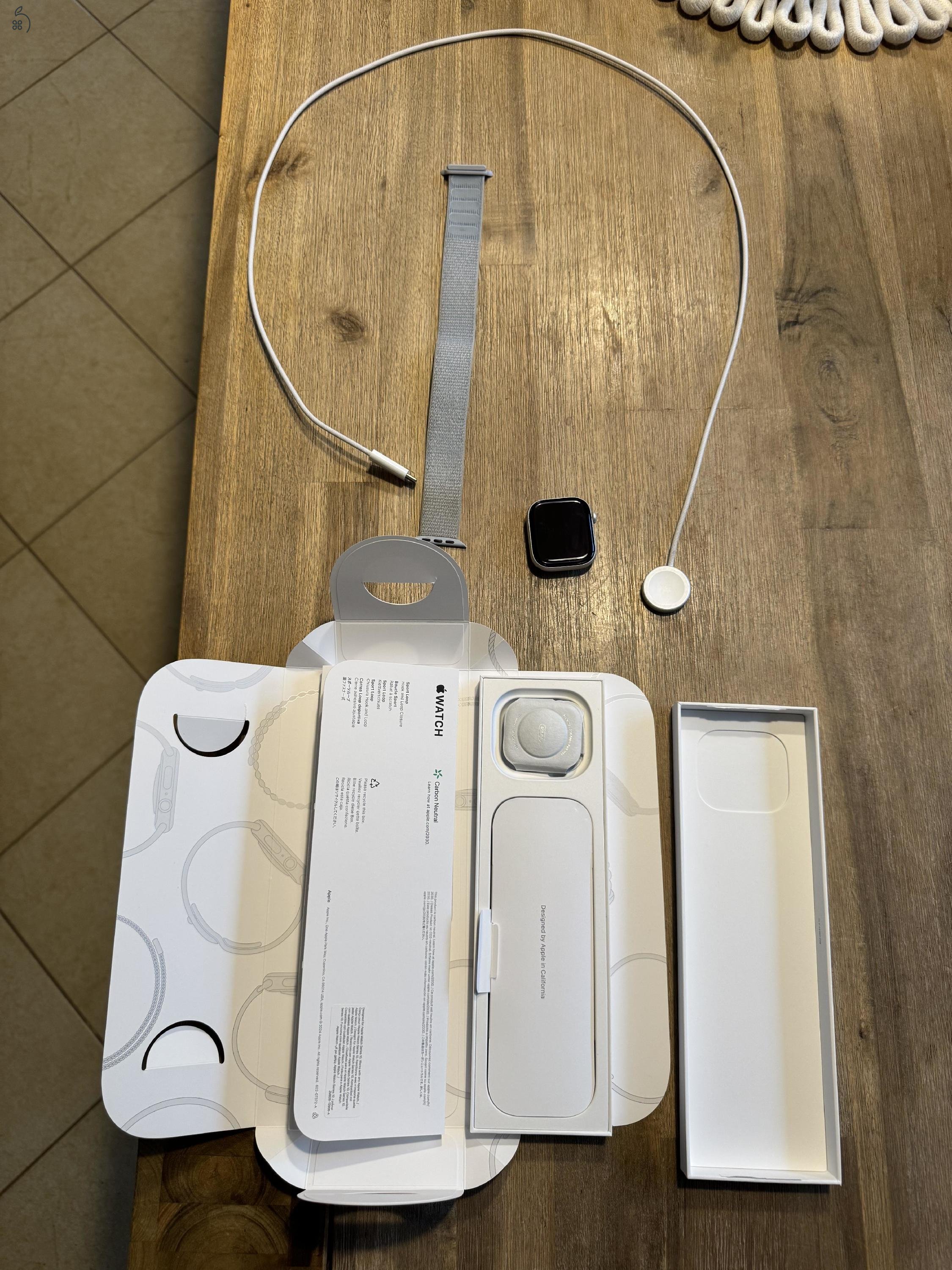 Apple Watch 10, 46 mm közel egy év jótállással eladó