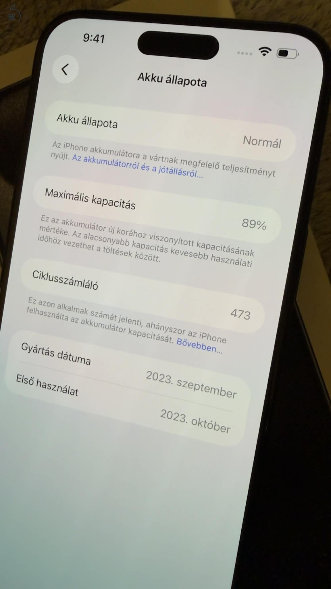 iPhone 15 PRO Max 256GB Titánium Kék