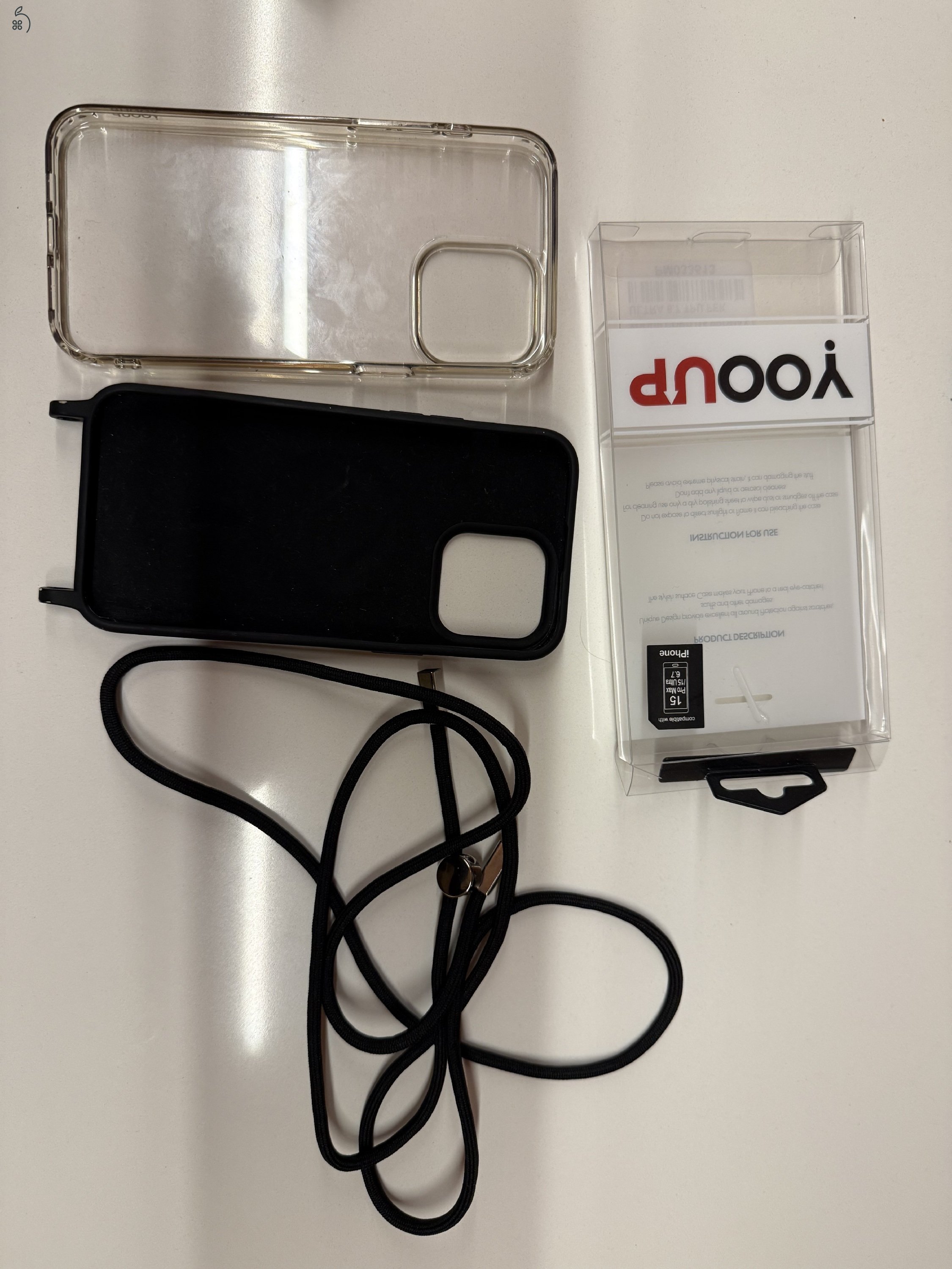 újszerű iPhone 15 Pro Max 256GB pacific blue