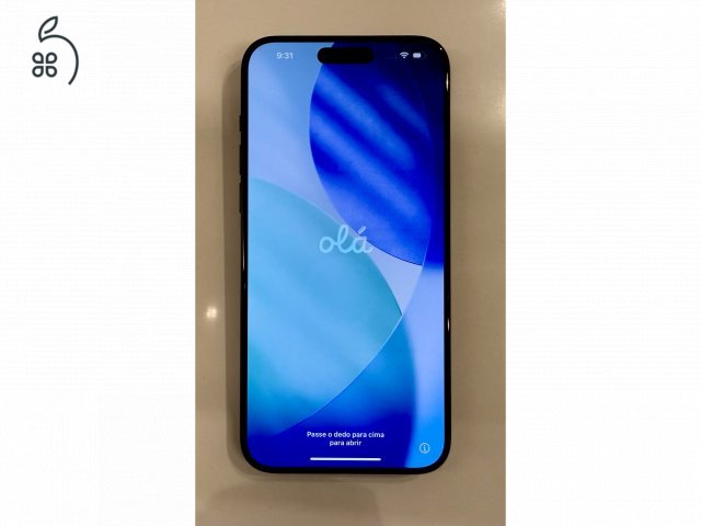újszerű iPhone 15 Pro Max 256GB pacific blue