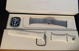 Apple Watch S7 45mm - Silver Stainless Steel - Akku 85%