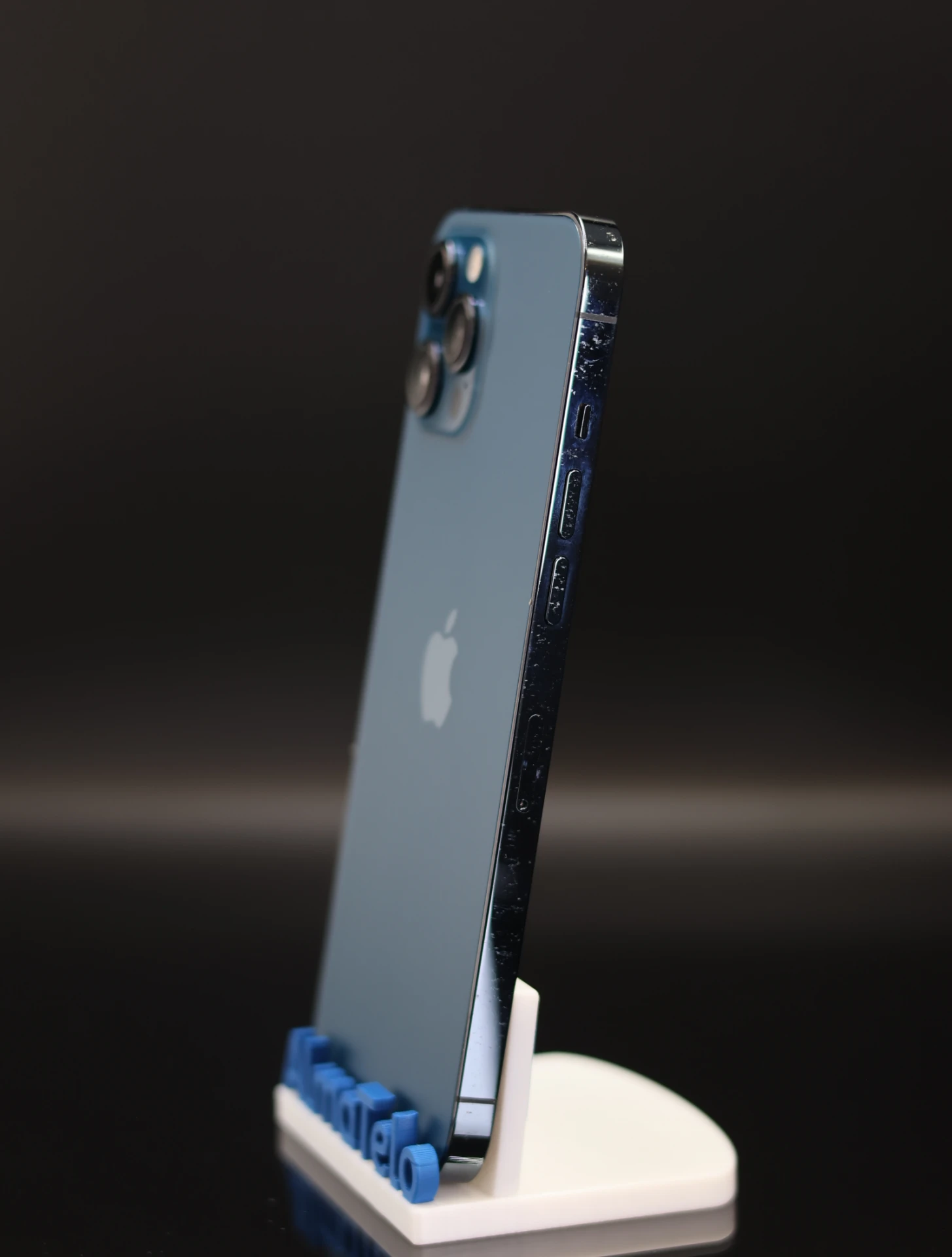 Apple iPhone 12 Pro Max 128 GB Pacific Blue 100% akku - 12 HÓ GARANCIA