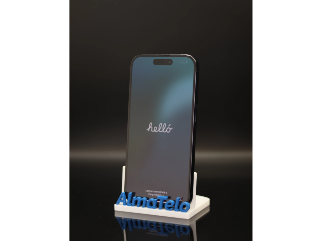 Apple iPhone 15 Pro 128 GB Blue Titanium 100% akku - 12 HÓ GARANCIA