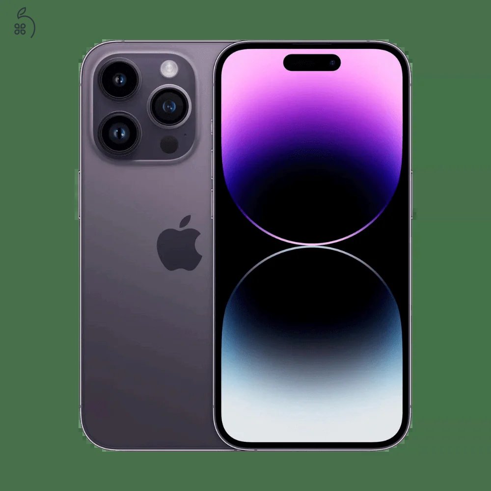 Iphone 14 pro max 256 gb, deep purple felújitott, új készülék eladó