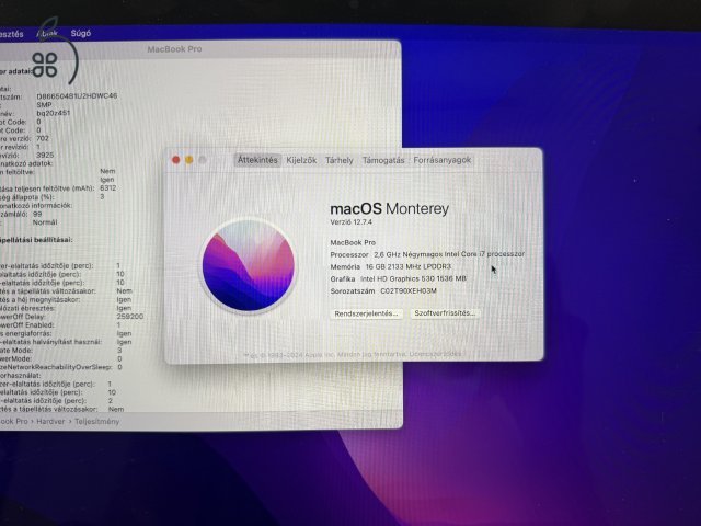 MacBook Pro 15” 256GB