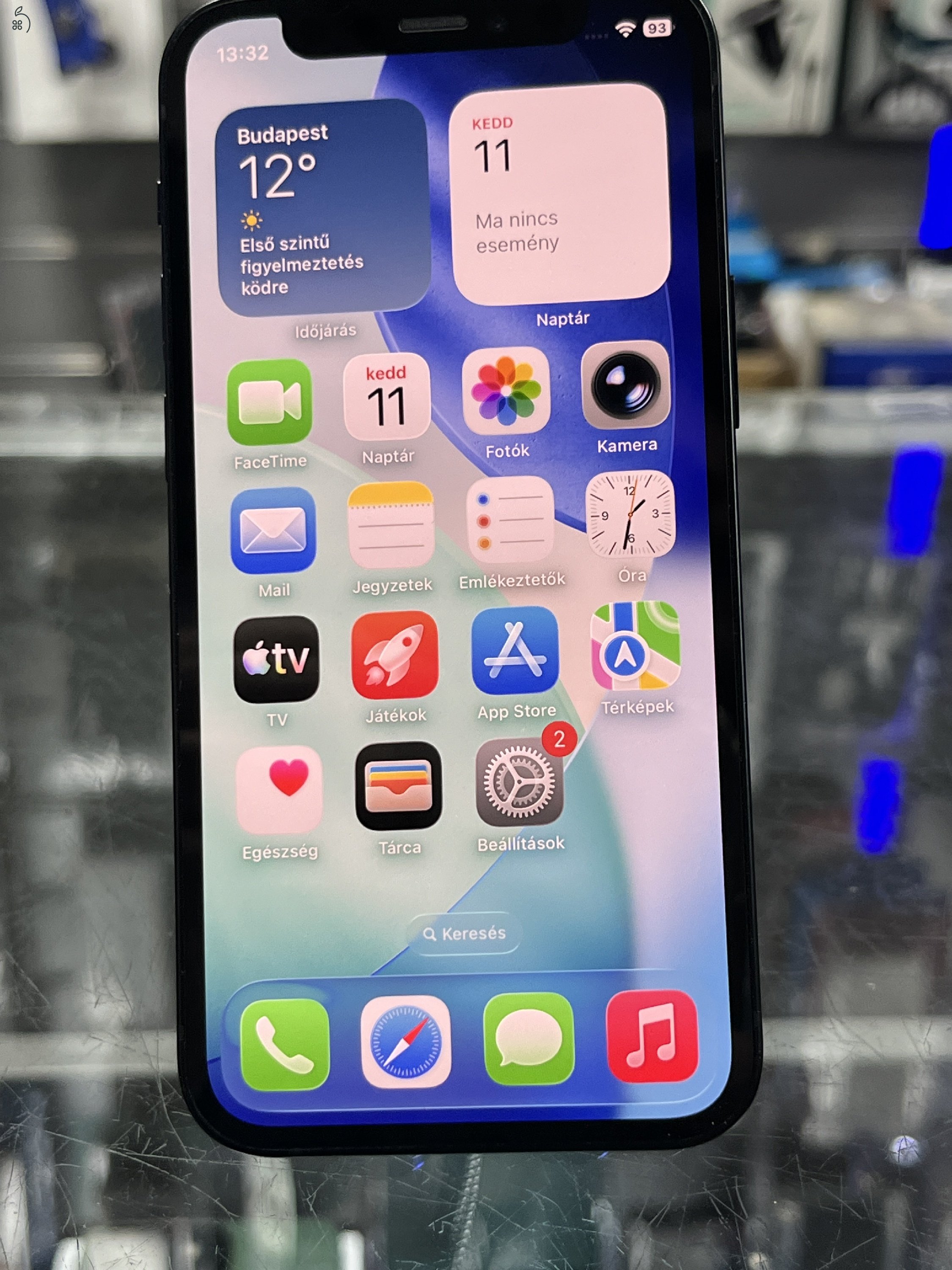 IPHONE 12 MINI 128GB, ÚJ , 100% AKKU, ÜZLETBŐL, GARANCIA 