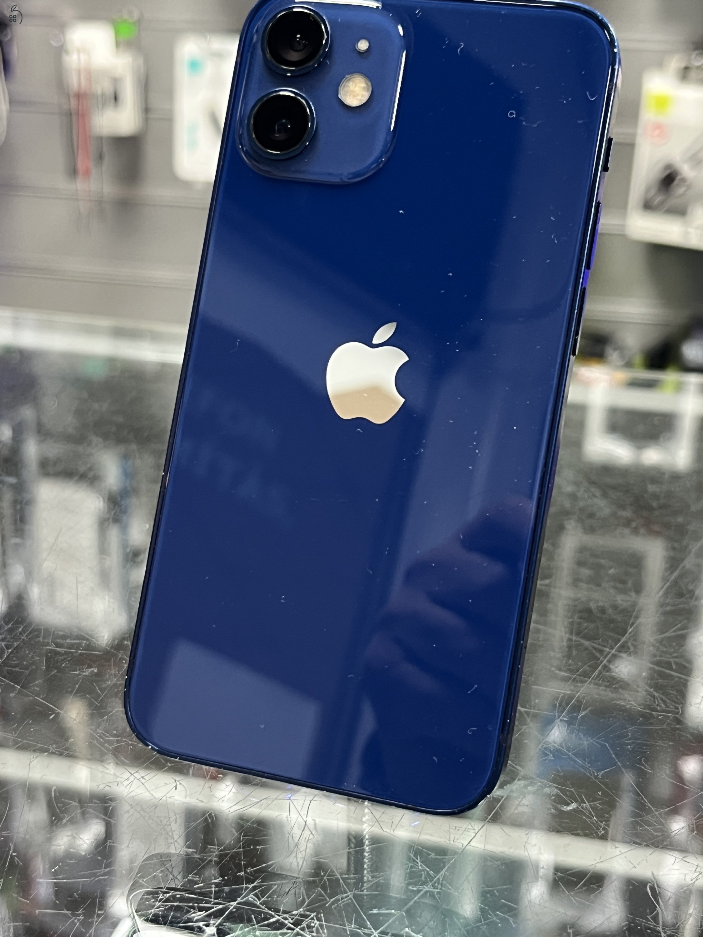 IPHONE 12 MINI 128GB, KÉK, AKKU, ÜZLETBŐL, GARANCIA