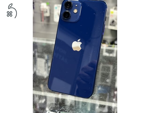 IPHONE 12 MINI 128GB, KÉK, AKKU, ÜZLETBŐL, GARANCIA