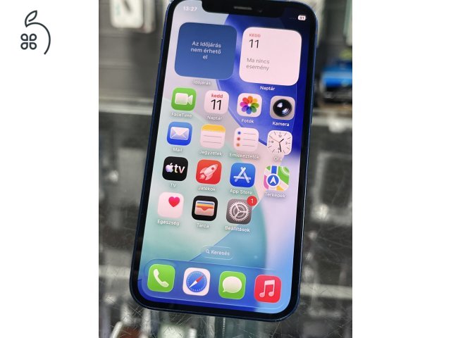IPHONE 12 MINI 128GB, KÉK, AKKU, ÜZLETBŐL, GARANCIA