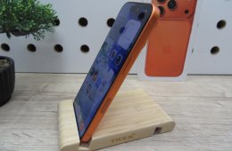 Apple iPhone 17 Pro – Cosmic Orange – ProMotion 120 Hz, titán dizájn, USB-C – 256 GB – Használt, újszerű – 100% akku / 35 ciklus – Apple garancia 2026. 10. 16-ig