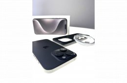 iPhone 15 Pro 256 GB (SpaceGrey) makulátlan állapotban, eredeti dobozában, tartozékokkal + AJÁNDÉK Magsafe tok