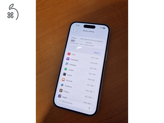 iPhone 15 128GB 85%akku (One-os függő)