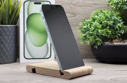 iPhone 15 Plus Green 256GB 2 ÉV Garanciával Számlával 94% Akku