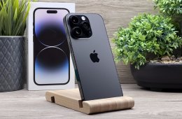 iPhone 14 Pro Space Black 256GB 2 ÉV Garanciával Számlával 93% Akku