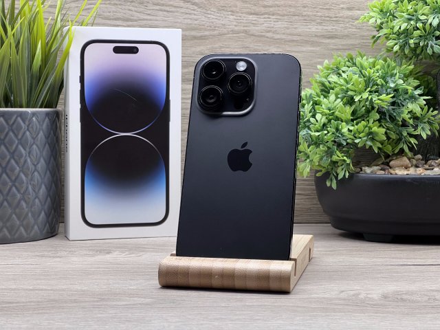 iPhone 14 Pro Space Black 256GB 2 ÉV Garanciával Számlával 93% Akku