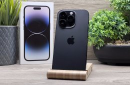 iPhone 14 Pro Space Black 256GB 2 ÉV Garanciával Számlával 93% Akku