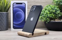 iPhone 12 Black 64GB 2 ÉV Garanciával Számlával 100% Akku