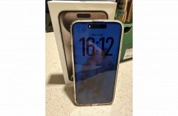 Eladó egy iPhone 15 pro max 256Gb független