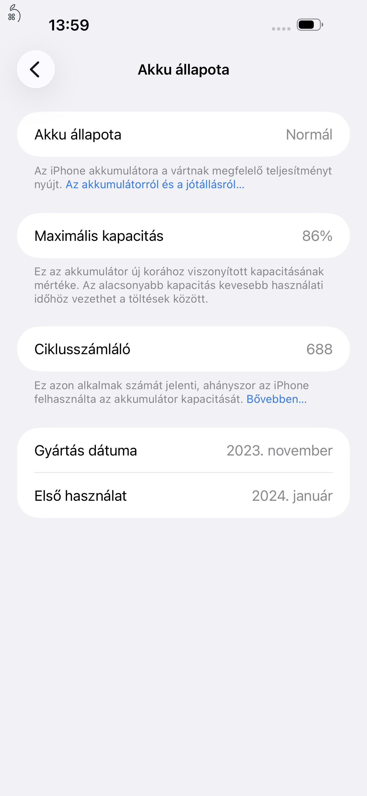 iPhone 15 PM 256GB GYÁRILAG FÜGGETLEN 