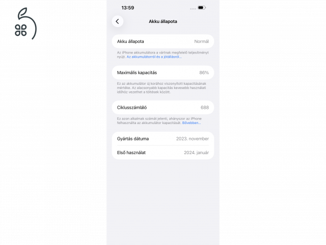 iPhone 15 PM 256GB GYÁRILAG FÜGGETLEN 