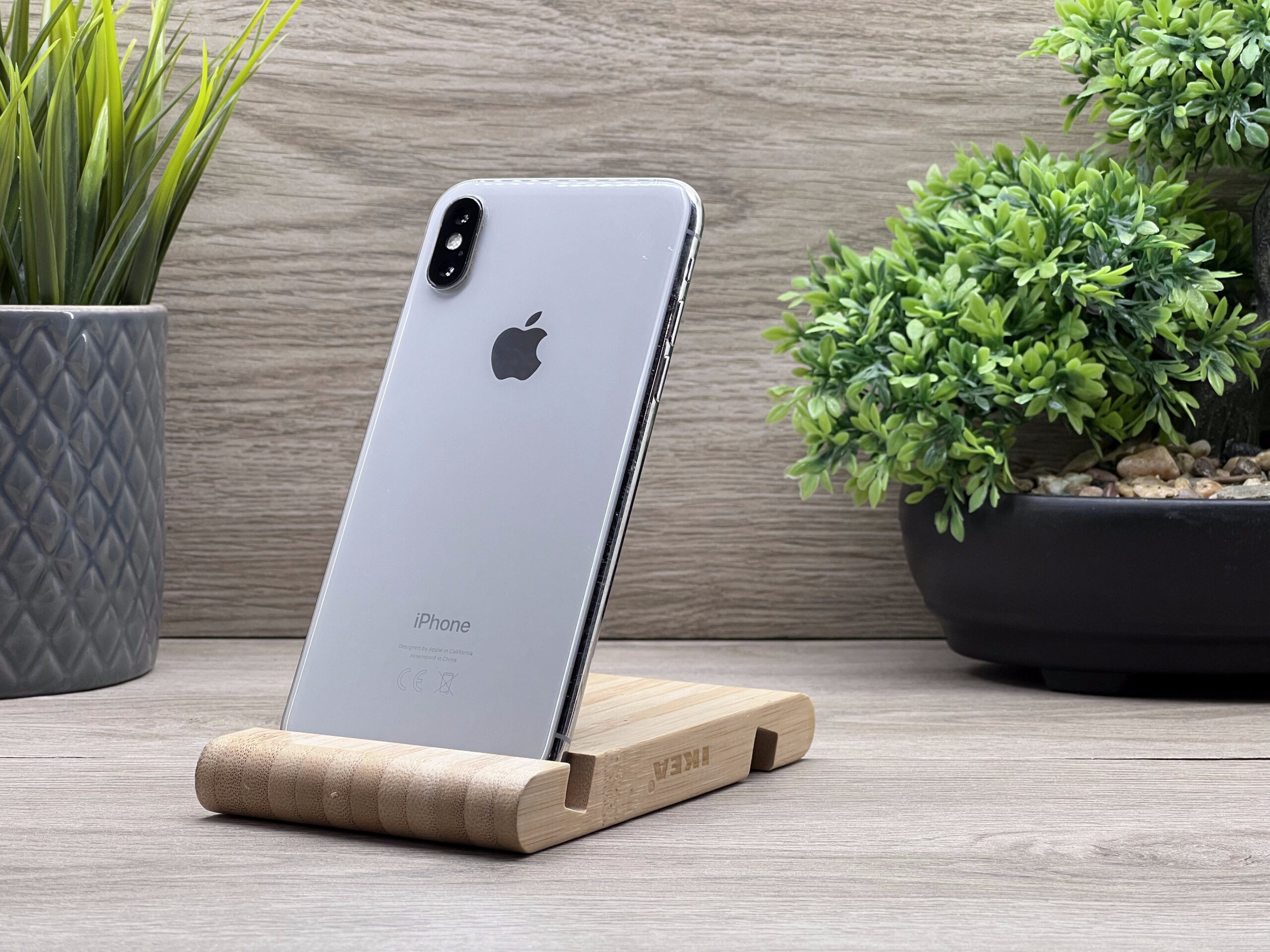 iPhone X Silver 64GB 2 ÉV Garanciával Számlával 100% Akku