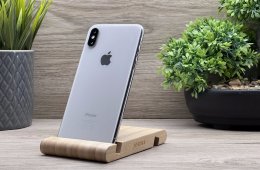 iPhone X Silver 64GB 2 ÉV Garanciával Számlával 100% Akku