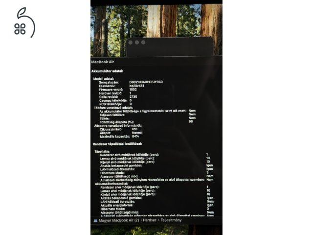 Apple Macbook Air 2020 M1 - 13