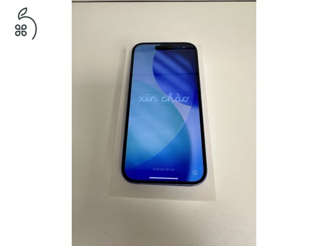 Üzletből,  Apple garanciával, iPhone 16 128GB ultramarin  új állapotban, 95%os akku dobozában.