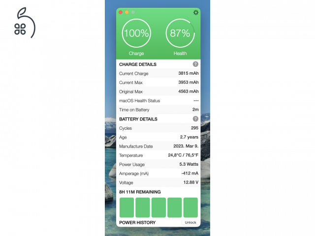 MacBook Air M2 / 8GB / 256GB SSD / Magyar / Astro szürke