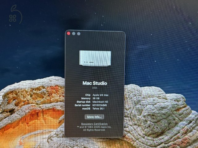 Mac Studio (M4 Max, 36 GB RAM, 512 GB SSD, 2025)