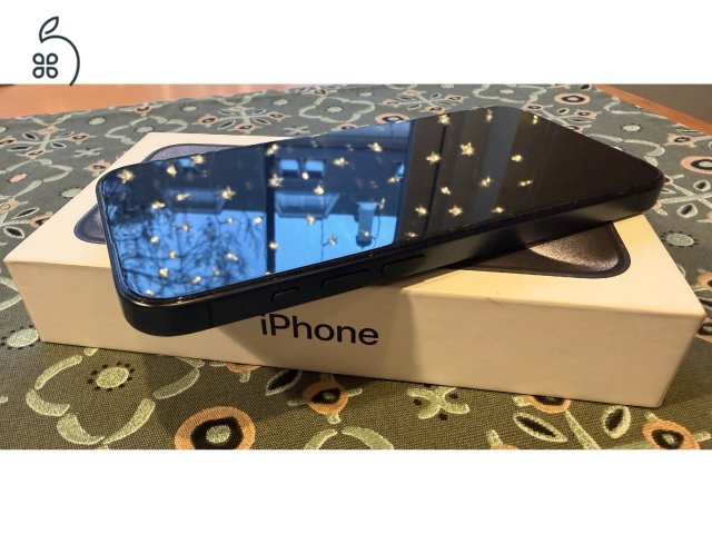Karcmentes iPhone 15 Pro 256 GB blue magánszemélytől eladó