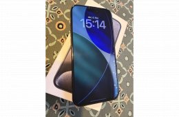 Karcmentes iPhone 15 Pro 256 GB blue magánszemélytől eladó