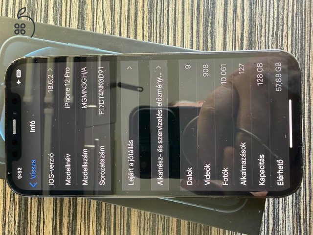 Apple iPhone 12 Pro Pacific Blue 128 GB kártyafüggetlen