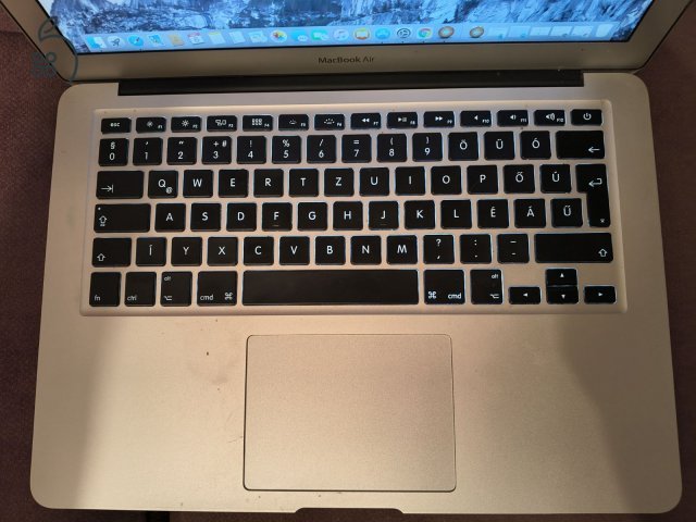 MacBook Air 2015 dobozában
