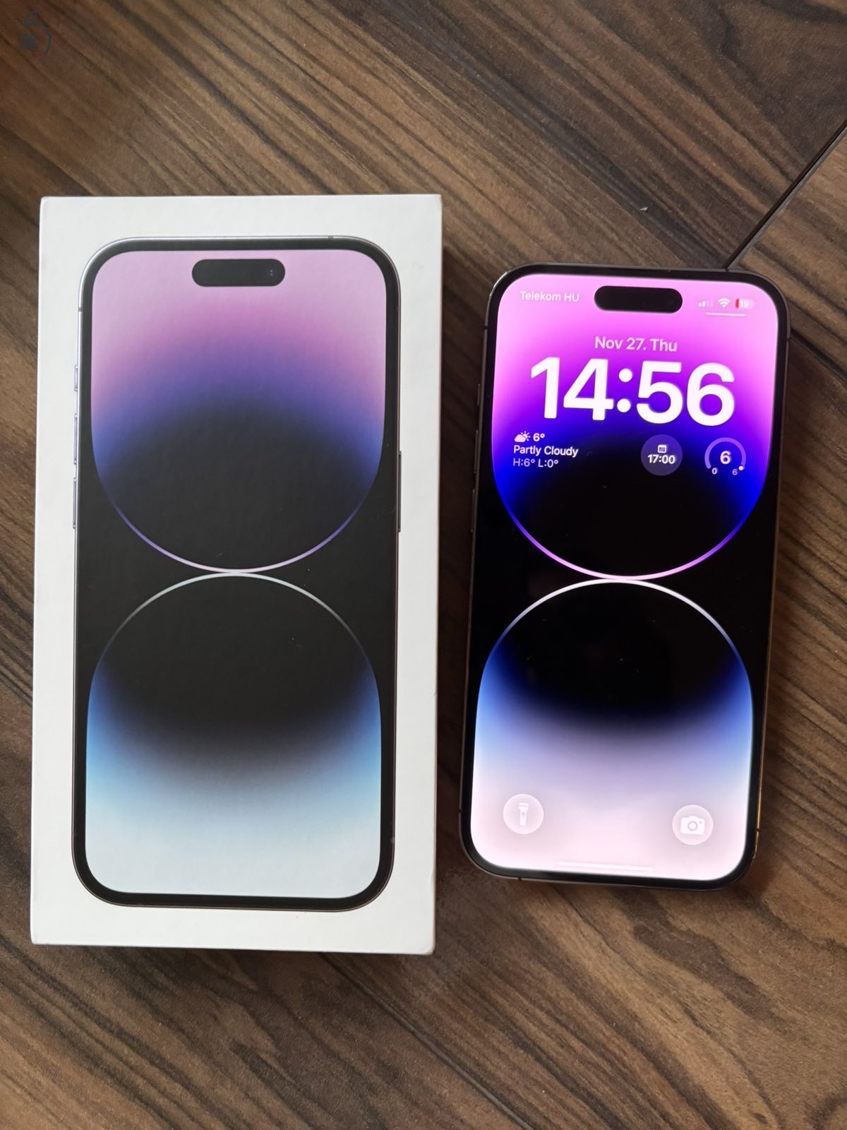 Eladó Apple iPhone 14 Pro – Deep Purple – 128 GB