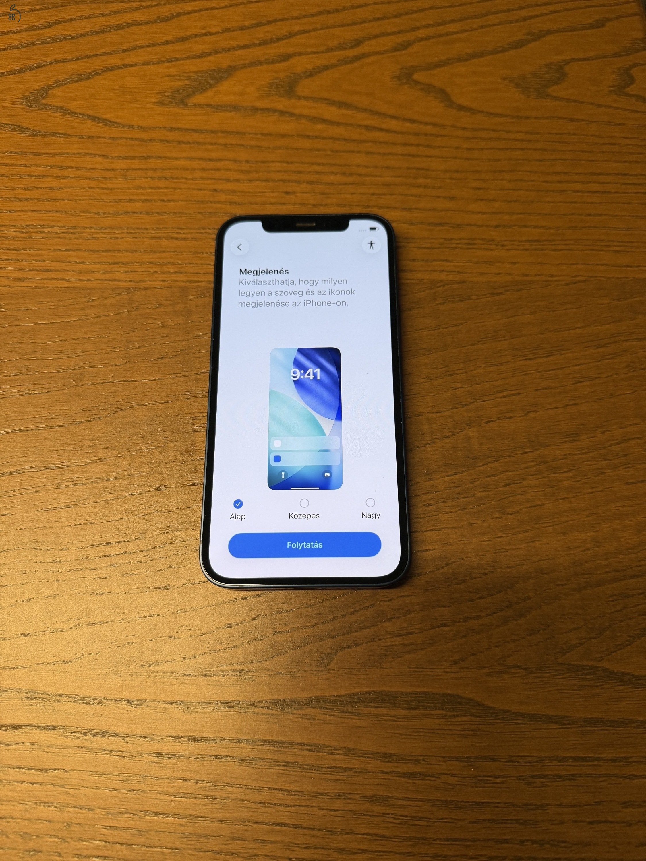 Apple iPhone 12 / 256 GB, Blue, kártyafüggetlen