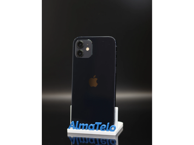 Apple iPhone 12 64 GB Black 100% akku - 12 HÓ GARANCIA