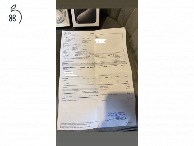 Iphone 15 pro 128 Gb, Natúr titán, iCentre vásárlás,Garanciás