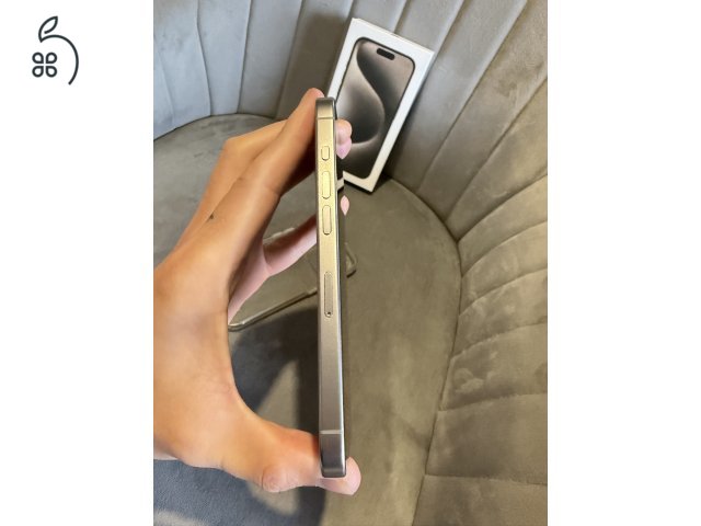 Iphone 15 pro 128 Gb, Natúr titán, iCentre vásárlás,Garanciás