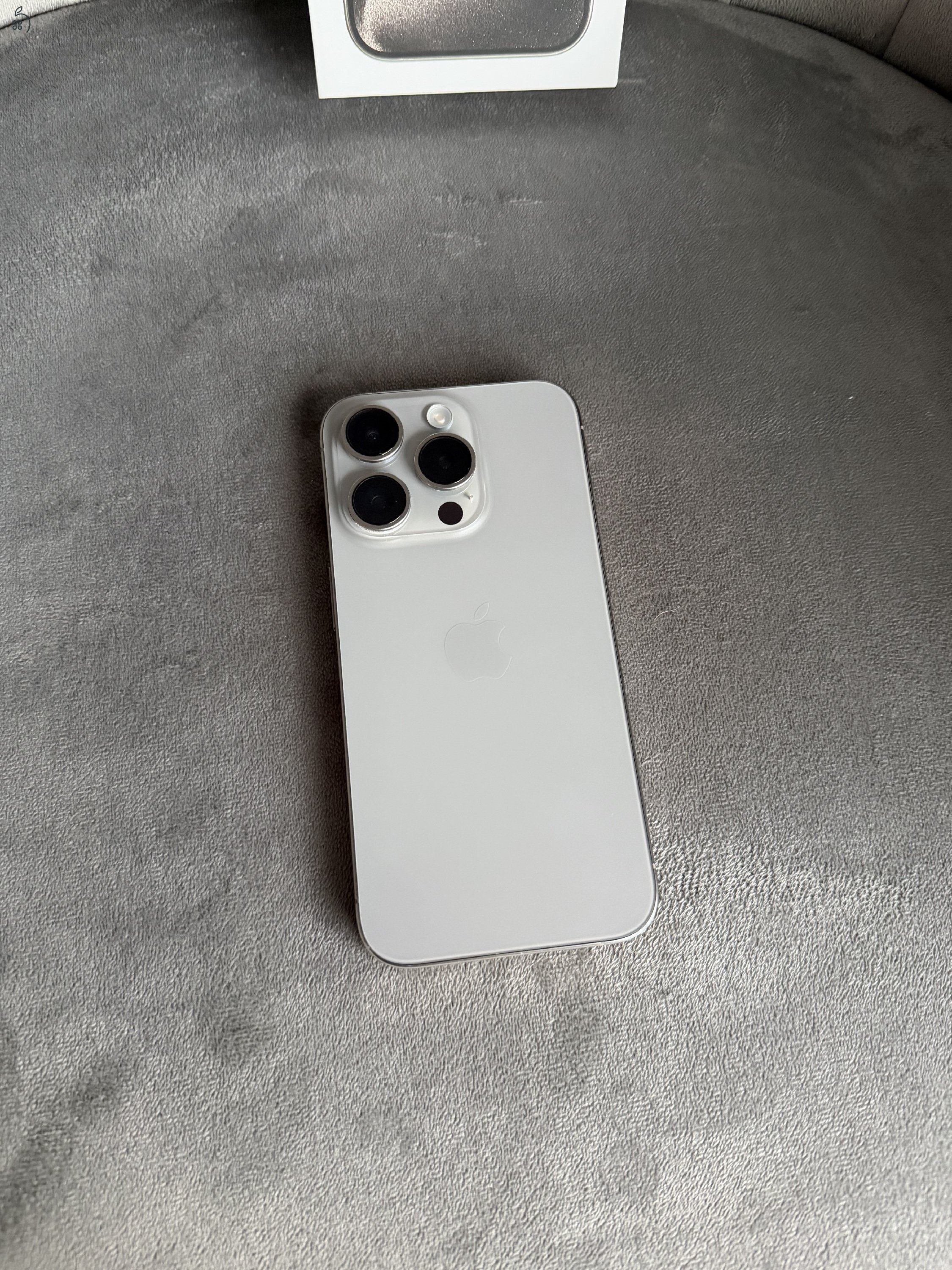 Iphone 15 pro 128 Gb, Natúr titán, iCentre vásárlás,Garanciás