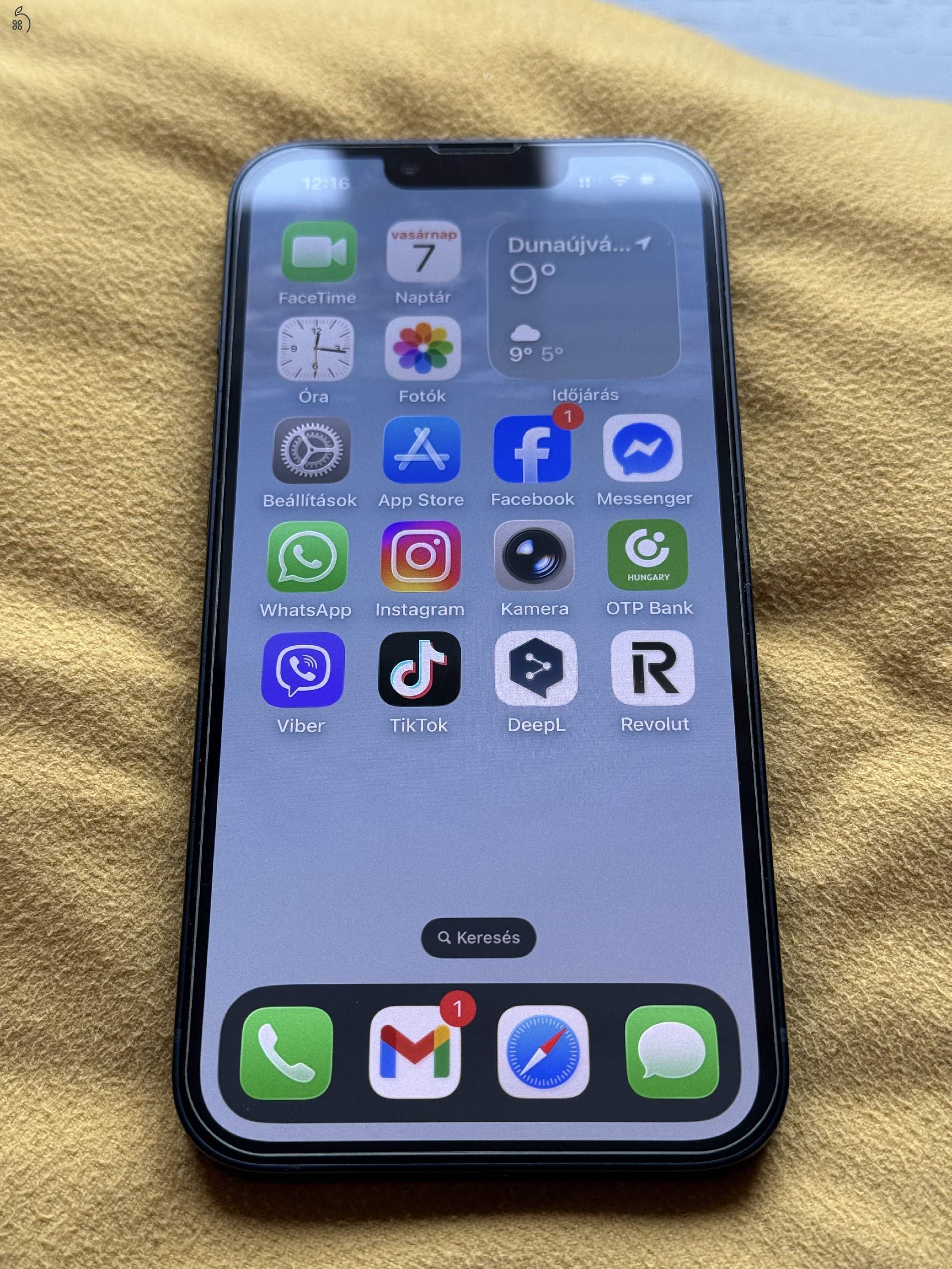 Iphone 13 - 16 honap iStyle gari - 100% akku