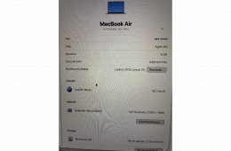 13 hüvelykes MacBook Air Apple M3 chip 100% akku