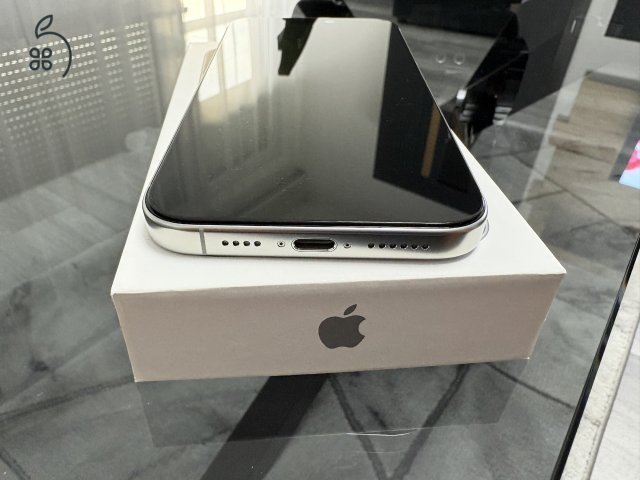 iPhone16 promax256GB white Titanium Garanciális,kártyafüggetlen!!!