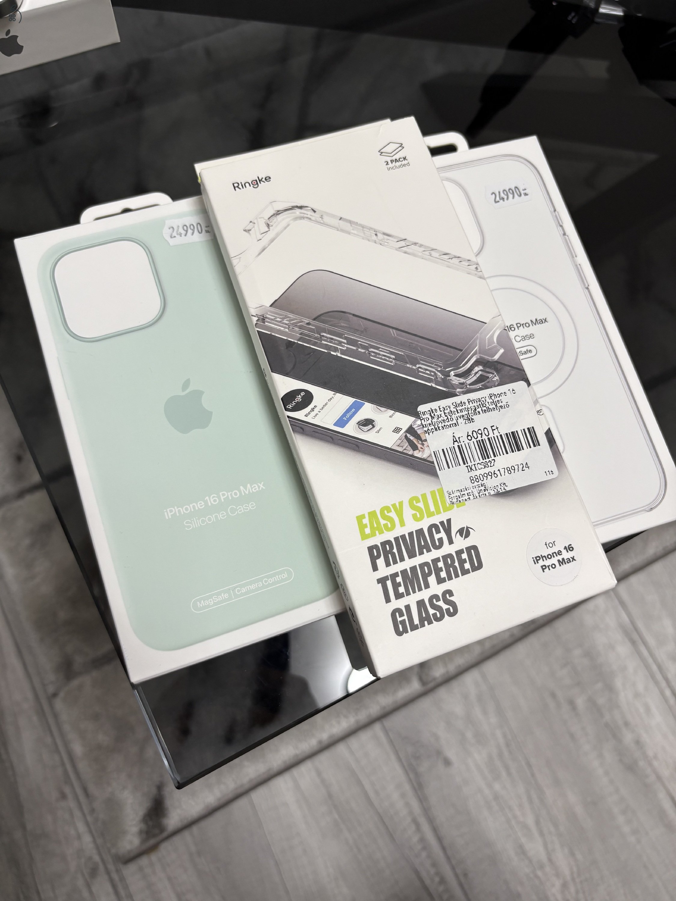 iPhone16 promax256GB white Titanium Garanciális,kártyafüggetlen!!!