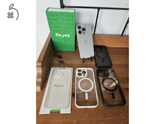 Újszerű Iphone 16 Pro 128Gb Natural Titanium 100% Akku