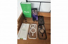 Újszerű Iphone 16 Pro 128Gb Natural Titanium 100% Akku