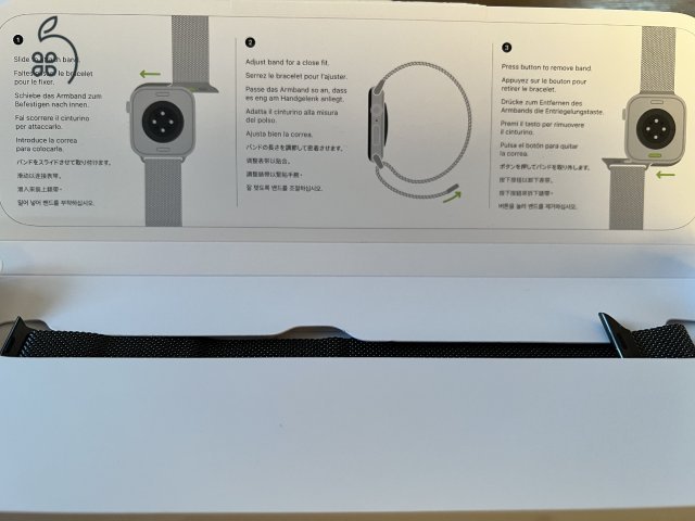 Apple Milanese Loop óraszíj