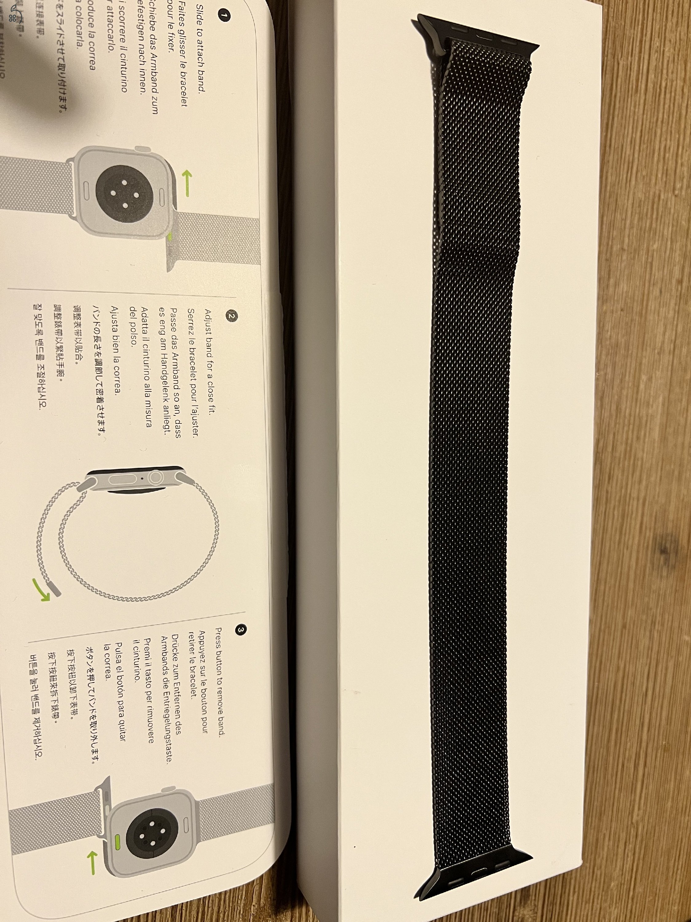 Apple Milanese Loop óraszíj
