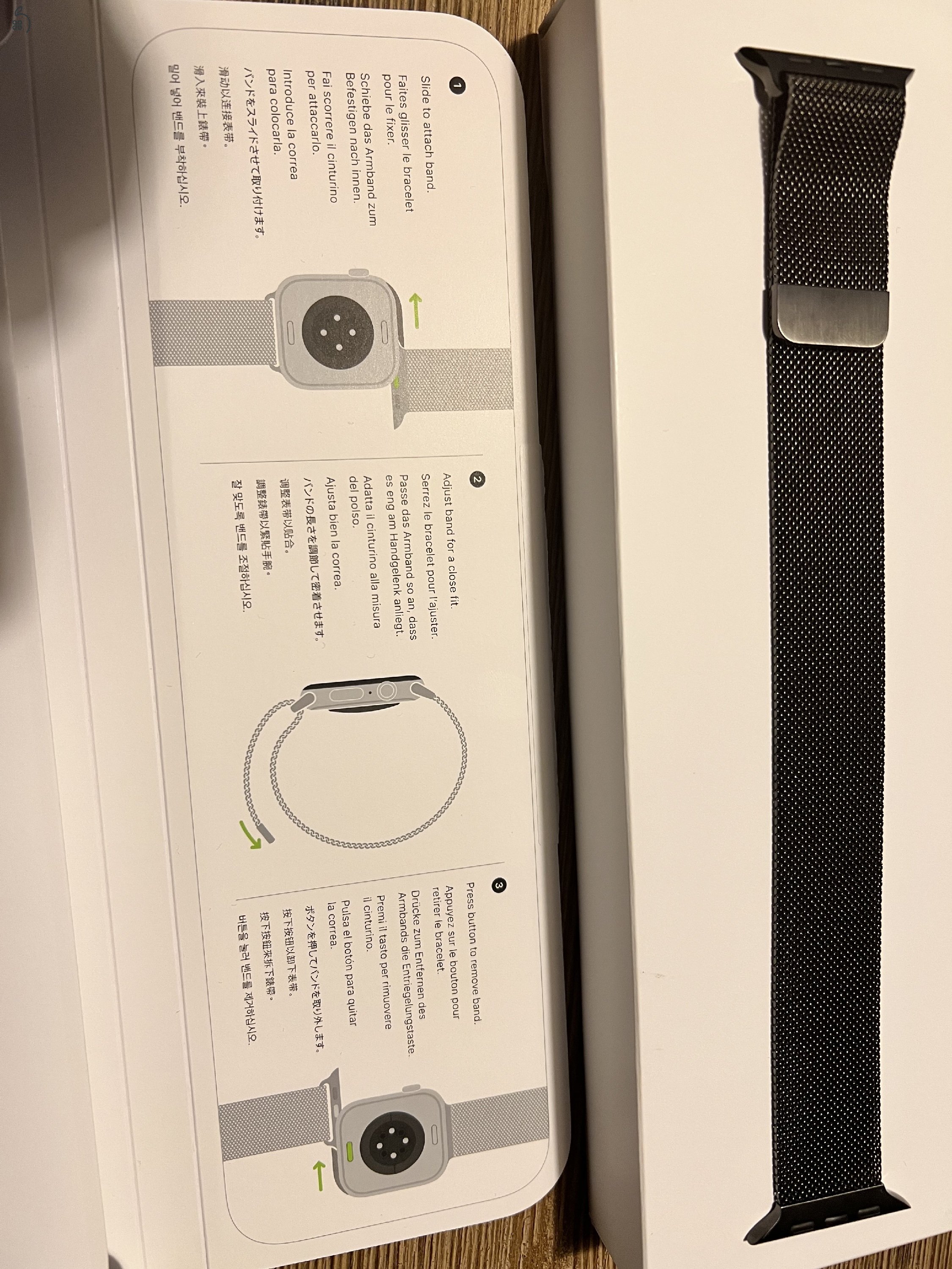 Apple Milanese Loop óraszíj