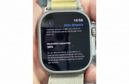 Gyönyörű Watch Ultra 2 (GPS + Cellular) 49MM, natural titan, garanciális 2027.11.04-ig, üzletből